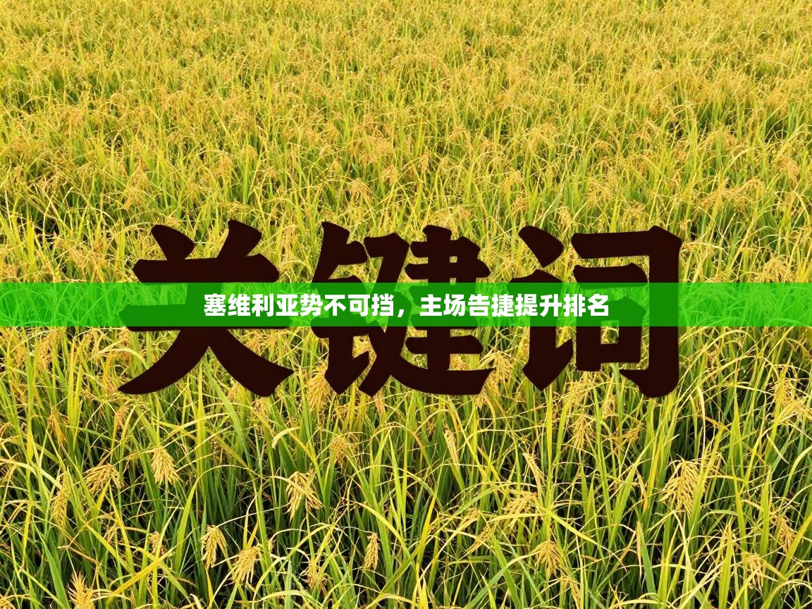 塞维利亚势不可挡,主场告捷提升排名 第2张