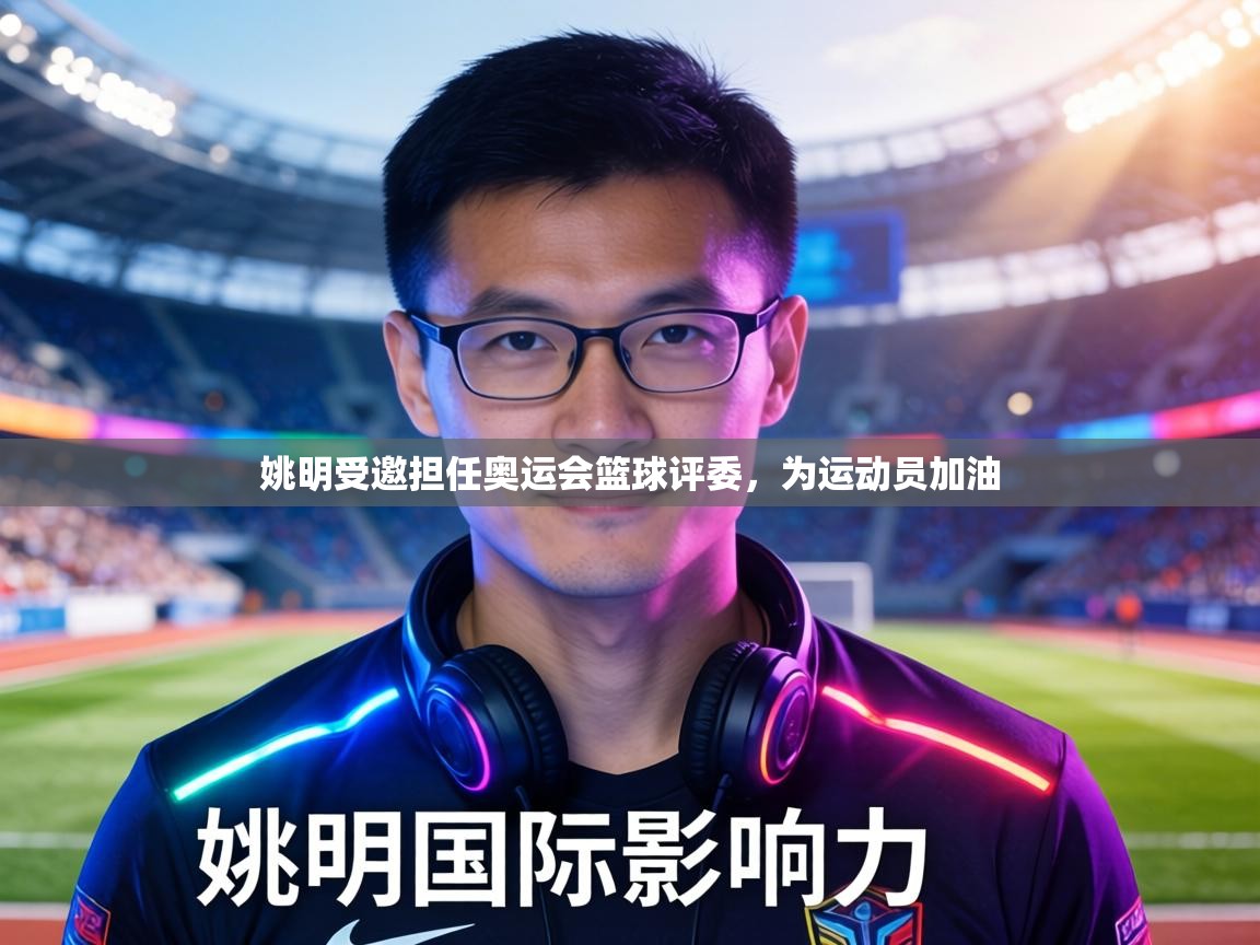 姚明受邀担任奥运会篮球评委,为运动员加油 第1张