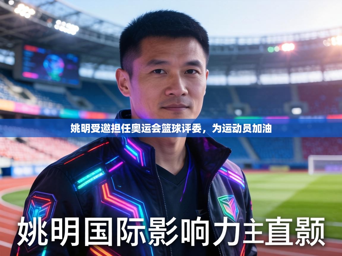 姚明受邀担任奥运会篮球评委,为运动员加油 第2张